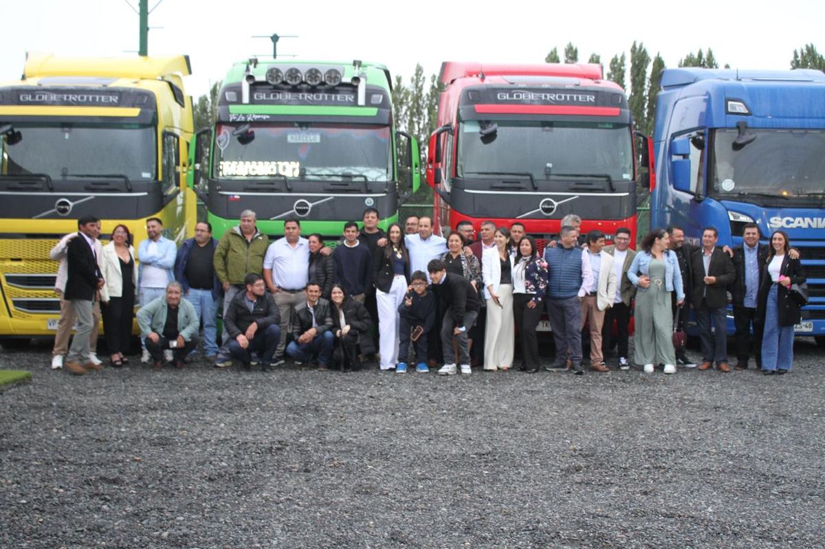 Flota de tractocamiones Volvo y Scania de Transportes La Represa